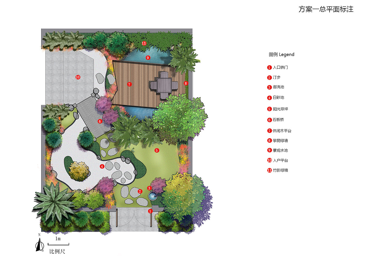 住宅景观设计平面图